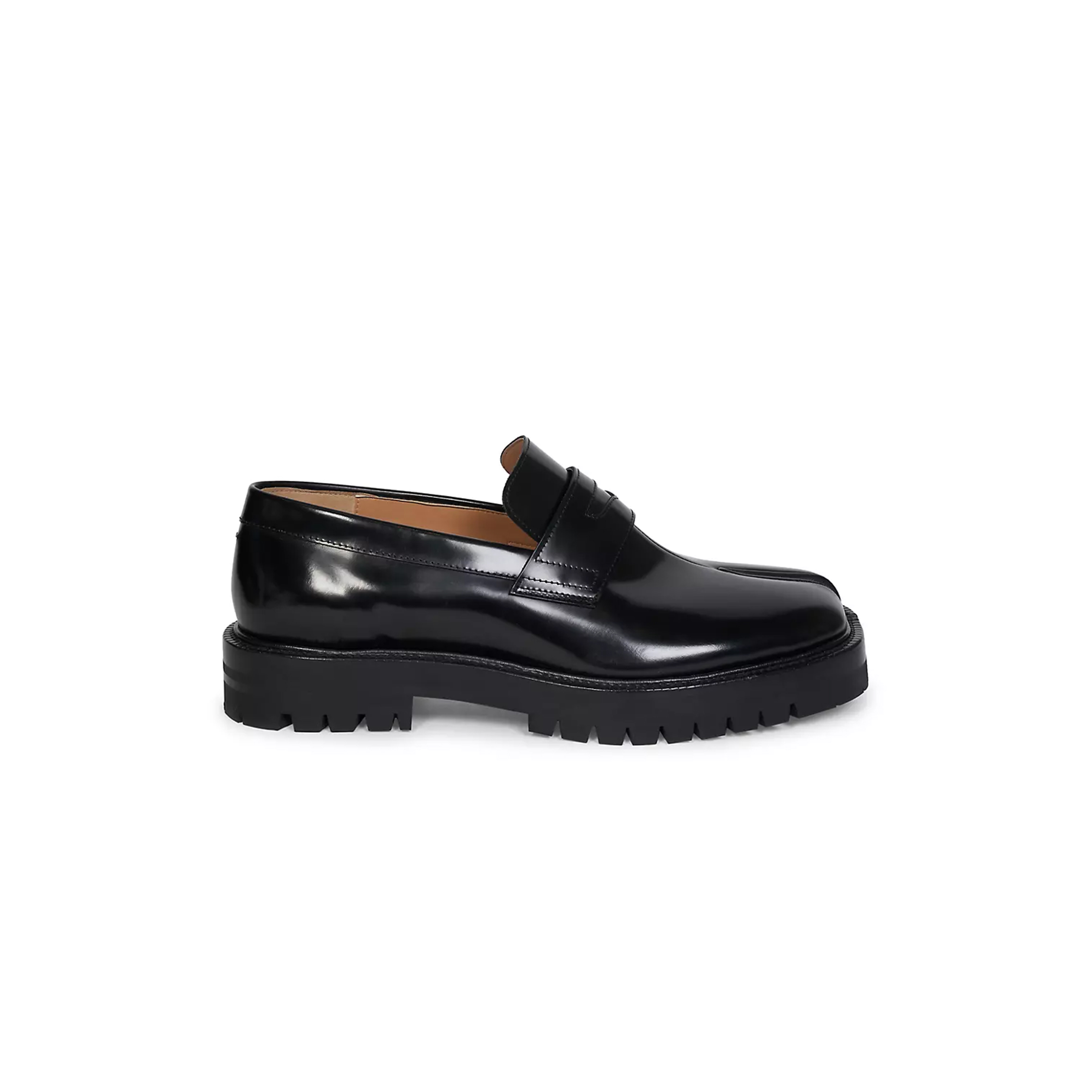 MAISON MARGIELA TABI COUNTY PLATFORM PENNY LOAFERS 